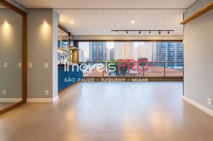 Apto entregue em 2021 de 134m2 com 3 dorm, sendo 1 suite e 2 vagas no Vila Nova Conceição