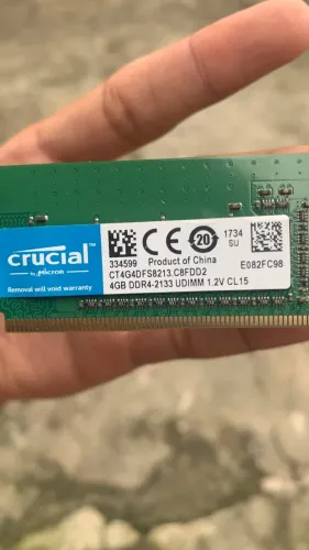 Memória ram 4gb
