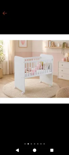 Mini berço na caixa