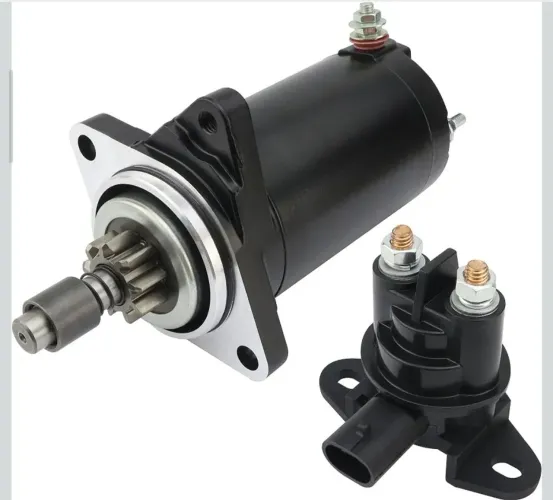 Motor de Partida + Relé Seadoo 2T 580, 650, 720 (Parcelo 12x)
