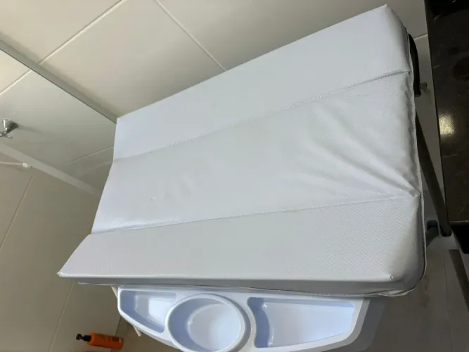 Banheira bebê com trocador