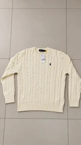 Suéter Ralph Lauren Bege - Tamanho G