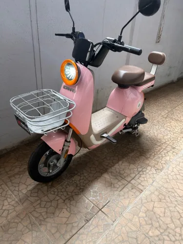 Moto Elétrica Bonmad Rosa - Excelente Estado, Completa