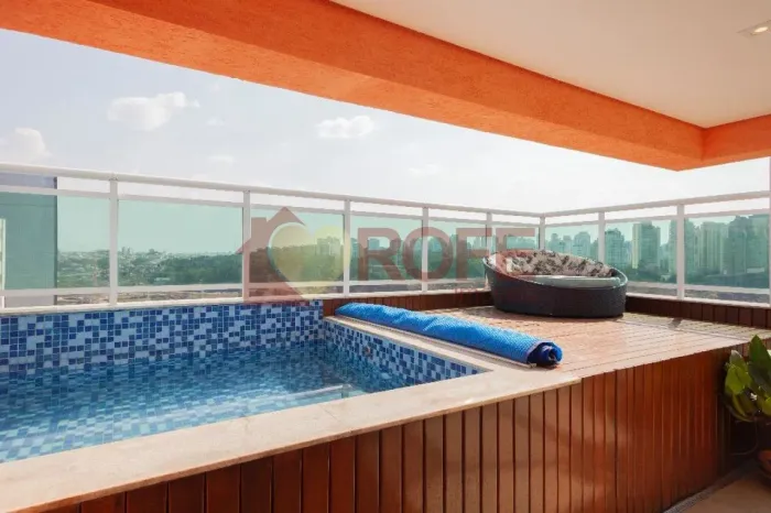 COBERTURA | 243m² | 4 DORMITÓRIOS | PISCINA AQUECIDA | TERRAÇO GOURMET | CHÁCARA SANTO ANT