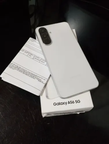 A56, 256gb - novo e na garantia. TROCO