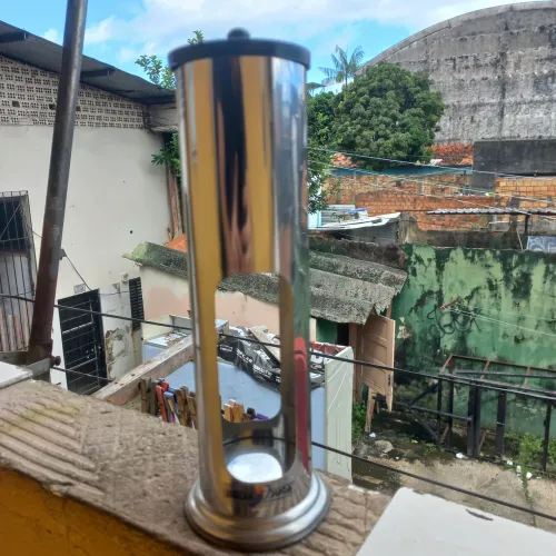 Suporte de canudo inox