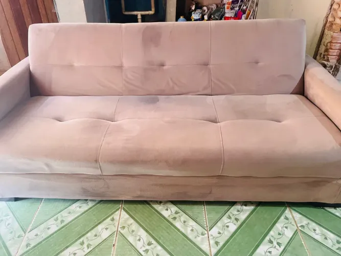 Vendo sofá cama semi novo