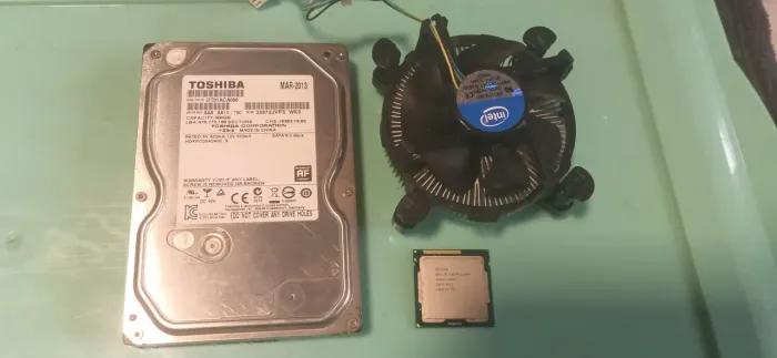 Core i5 3470 + HD 500gb +coller