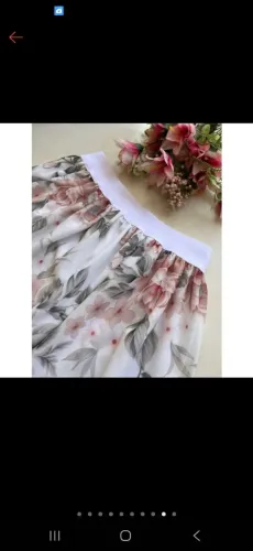 Saia e blusa nova sem uso