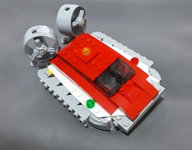 LEGO construção do Set 7292 (peças não conferidas, mas aparentemente com todas do modelo)