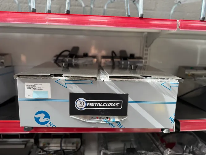 FRCE-10 FRITADOR ELÉTRICO 10 LITROS - METALCUBAS