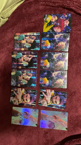 Fotocard Kpop demon hunters guerreiras do Kpop