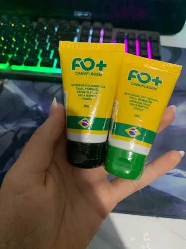 Kit Tintas de Camuflagem Militar Verde e Preta