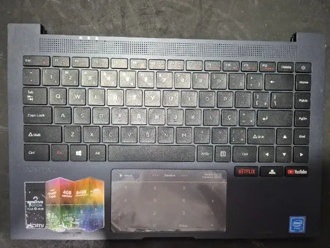 Carcaça para notebook Positivo Motion Plus