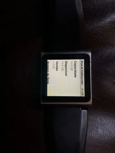 iPod Nano 6ª Geração 16GB - Bateria Perfeita (Sem Riscos) + Pulseira Relógio
