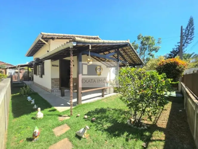 Casa linear 3 quartos, Extensão do Bosque - Rio das Ostras/RJ