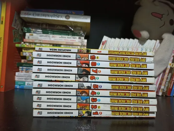 Coleção Boku no Hero Academia Vols. 1 ao 10 (menos o 9)