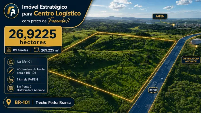 Venda De Imóvel Rural E Imóvel Comercial Na Br-101 ? 89 tarefas / 269.225 M²