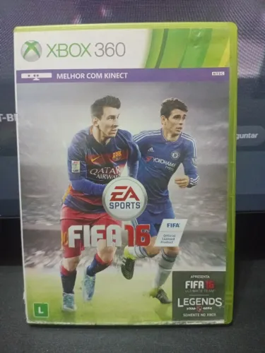 FIFA 16 para Xbox 360 Jogo Original em Mídia Física!