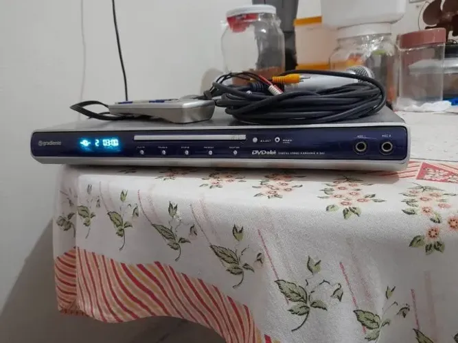 Dvd da gradiente controle. Ler texto!