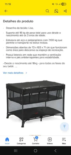 Berço voyage baru 