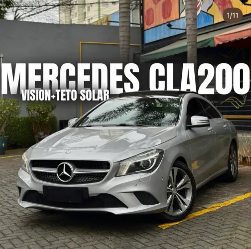 Mercedes-Benz CLA-200 Vision 1.6 TB 16V Flex Aut. 2015