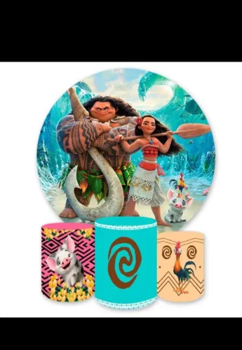 Capa de painel e cilindro Moana novinho, usado uma única vez