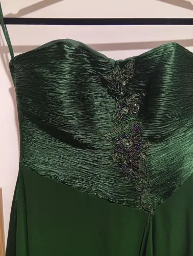 Vestido de festa longo tomara que caia tamanho PP