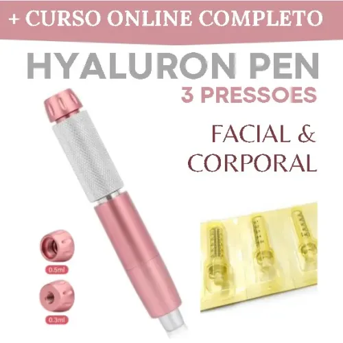 Caneta Pressurizada 3 Pressoes com Bocal de 0,3 ml