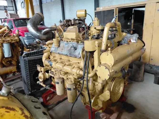 VENDO MOT0R CATERPILLAR 3408 COM TROCADOR DE CALOR