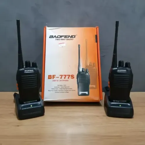 Kit Par com 2 Rádios Comunicadores BAOFENG A'GOLD BF-777S 16 Canais