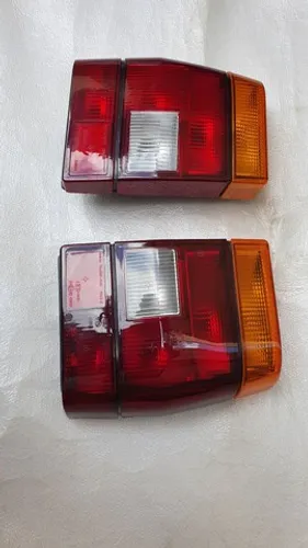 Fiat prêmio par de lanternas traseiras tricolores