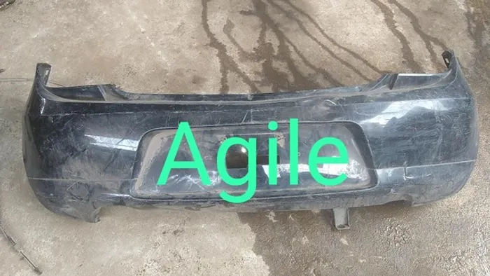 Parachoque traseiro agile 