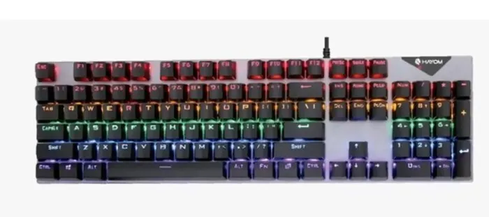 Teclado Mecânico Gamer Com Led Rgb Confortavel Tc3218 Hayom