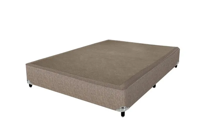 Quarto base casal courino ou suede