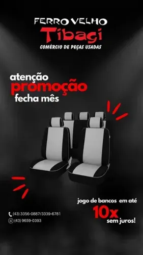 PROMOÇÃO - Ferro Velho Tibagi 