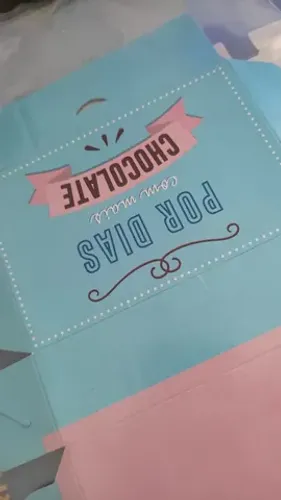 Lote de embalagens para doces novas.