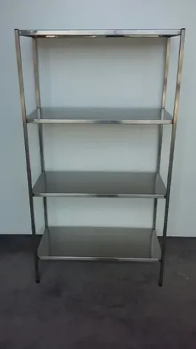 Estante industrial novo com 4 planos lisos