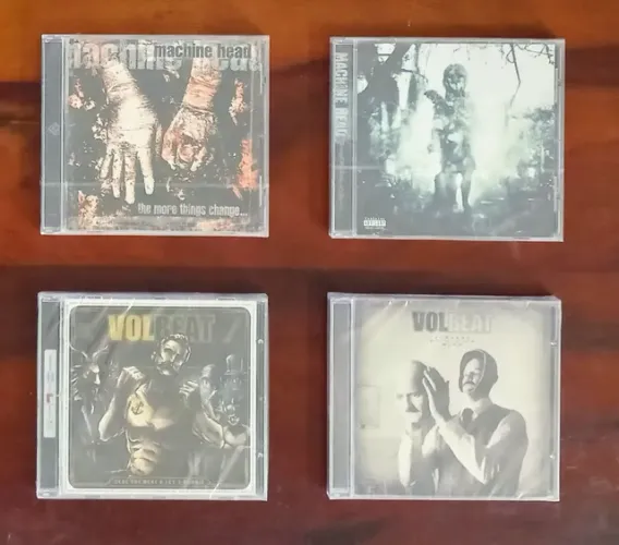 CDs lacrados Machine Head Volbeat importado nacional 