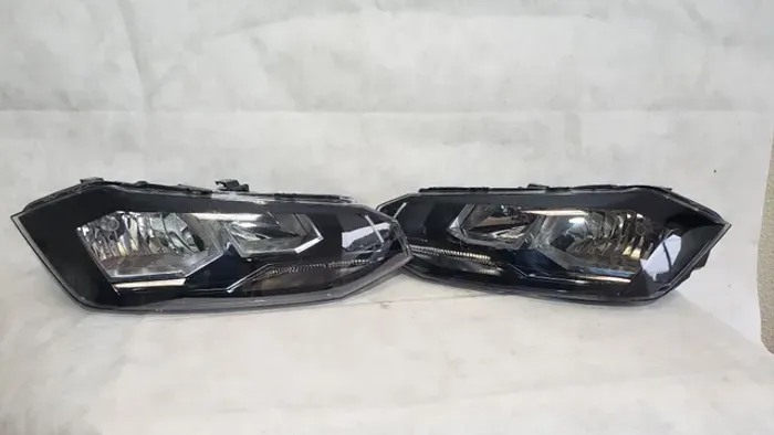 Farol Polo Virtus Original Novo Friso Preto 