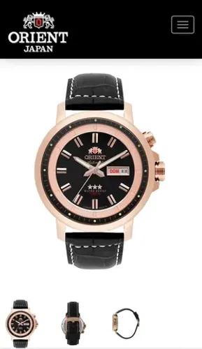 RELÓGIO ORIENT AUTOMATICO ORIGINAL EM ATÉ 10X