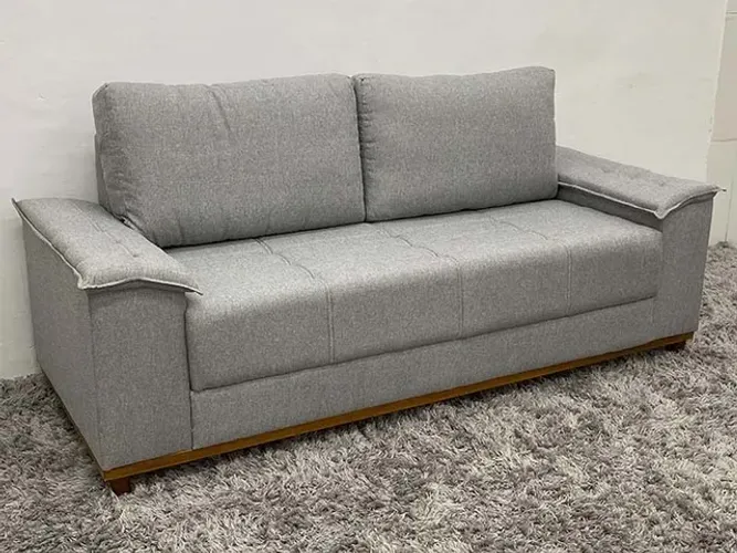 Sofá 3 Lugares Living 2,10m D28 e Molas a7
