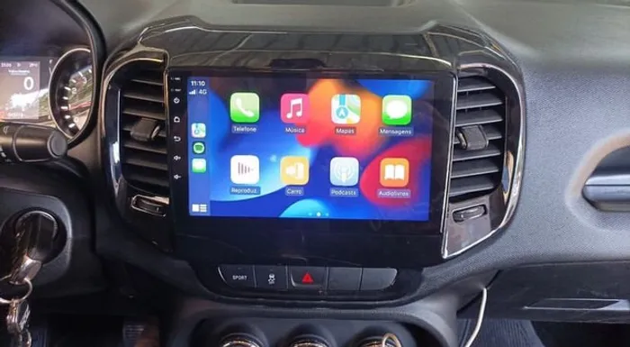 Central multimídia Fiat toro , grand siena , Fiat mobi , strada , Punto , bravo