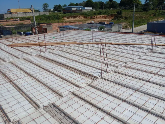 Laje e construção 