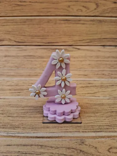 Vela de Aniversário  Margarida