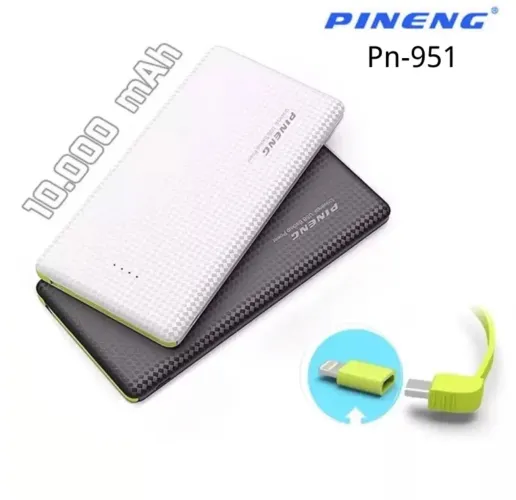 Carregador Portatil Pineng Bateria 10000mah,5000mah Universal Pn951/952