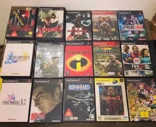 Jogos Playstation 2 originais ps2