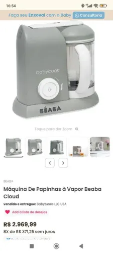 Máquina à Vapor Beaba