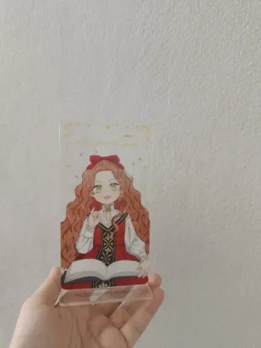 Standee Acrílico da personagem de manhã - I shall master Thais family