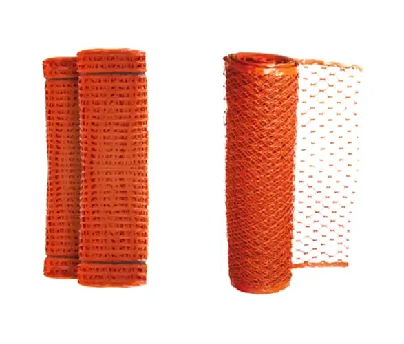 Tela Tapume 120x50 Laranja Plástica